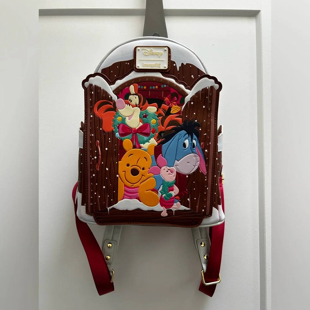 NWT Loungefly
Disney Winnie The Pooh Scene Pooh and Friends Mini sac à dos - Picture 3 of 10